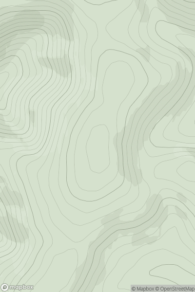 Thumbnail image for Black Hill [The River Tweed to the English Border] [NT157000] showing contour plot for surrounding peak